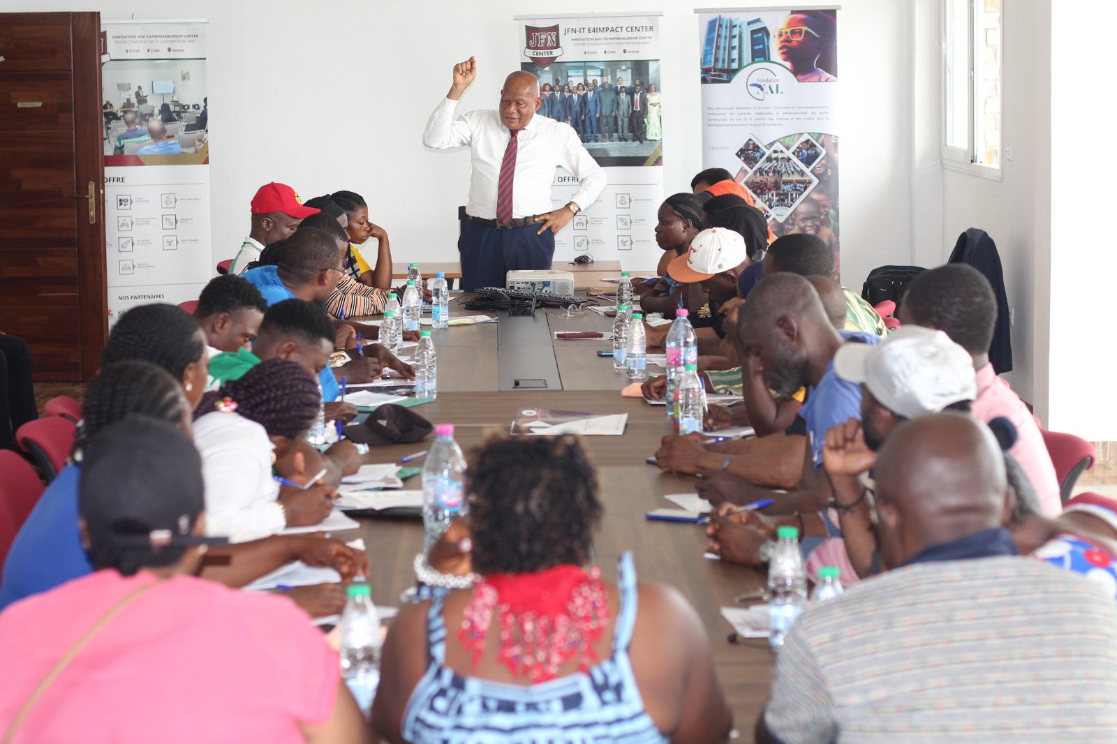 Les activités d'incubation du projet PESoP désormais en scelle au JFN Center.