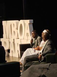 Alphonse Nafack, Président du Groupe JFN, Brille lors de la Table Ronde sur le Patronat à MBOA PARIS 2024