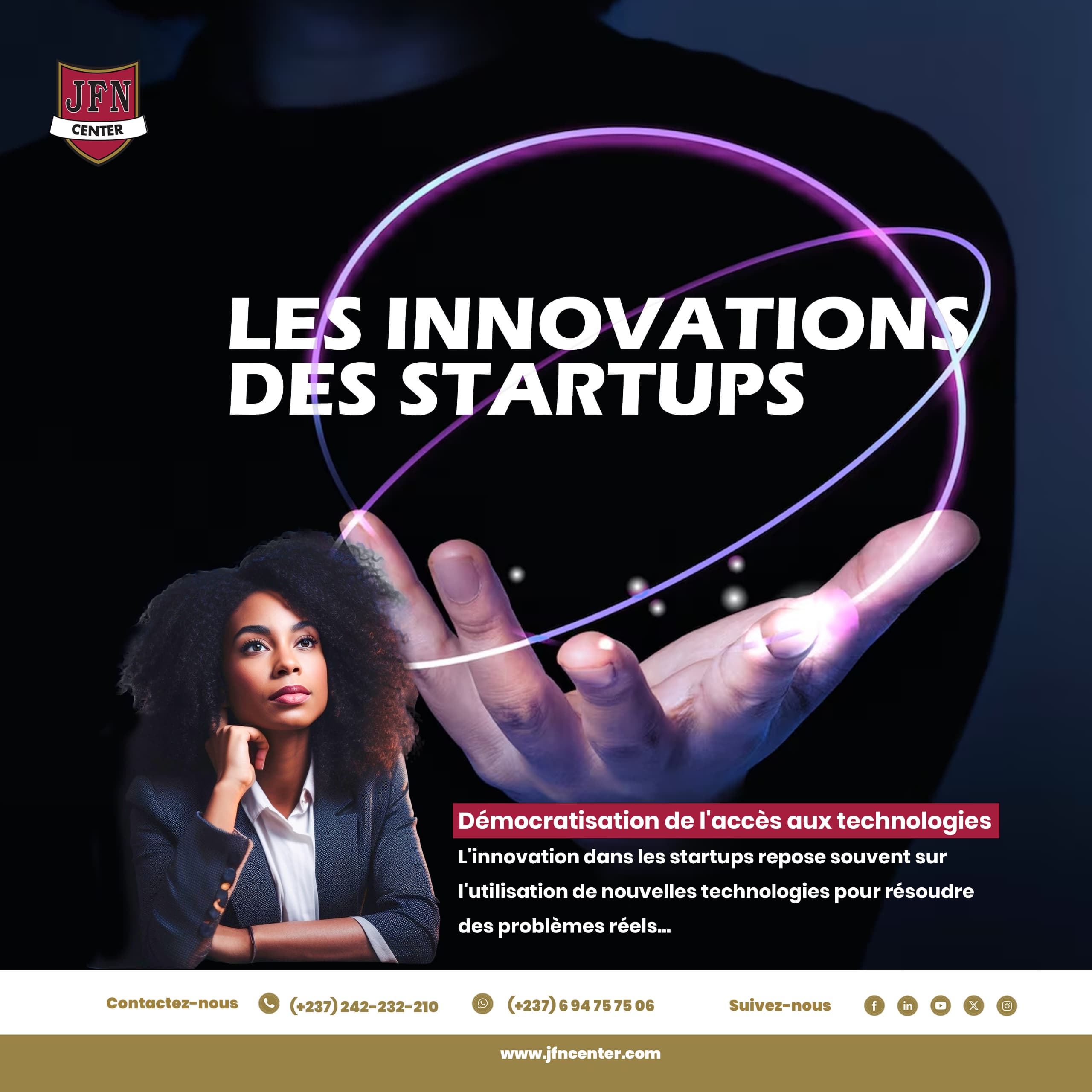 Cloud, IA, Blockchain : Comment JFN CENTER Propulse l’Innovation Camerounaise