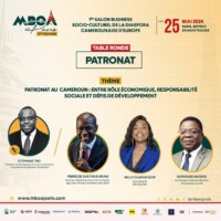 Alphonse Nafack, Président du Groupe JFN, à MBOA PARIS : Table Ronde sur le Patronat